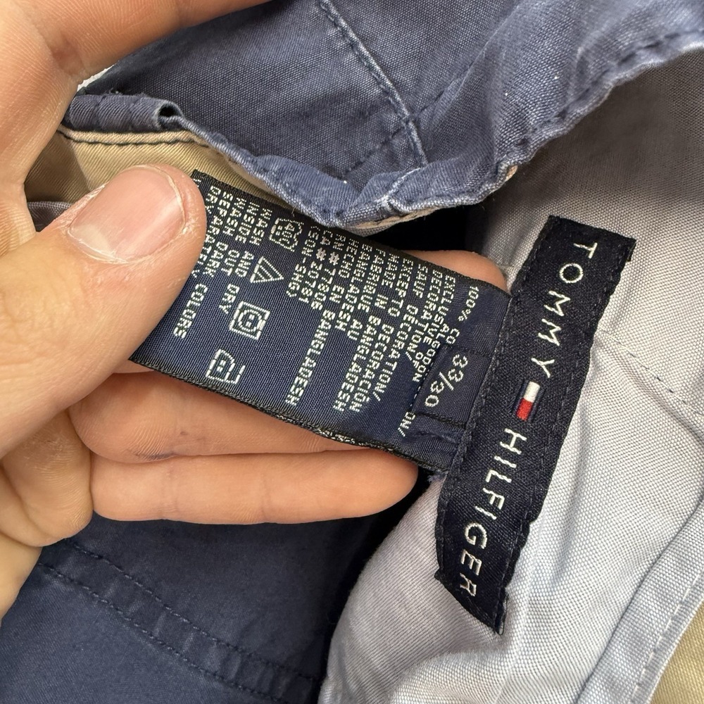 Tommy Hilfiger Military‎ Issued Vintage Utility Pants Navy Men's 34x30 Baggy y2k - Picture 8 of 15